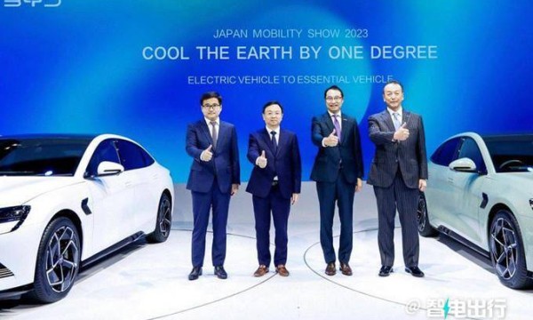 比亚迪进军日本市场！目标年销量30,000台